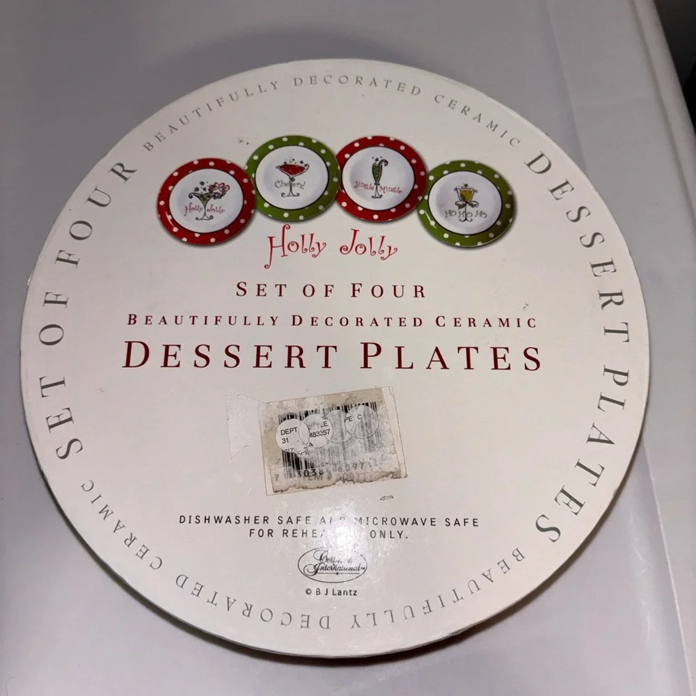 🐠 Holly Jolly Desert Plates 4